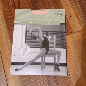 NWT Capezio microfiber transition tights